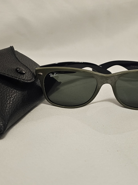 Ray-Ban Accessories - Ray-Ban Classic Wayfarer Sunglasses in Olive Green with Black Case